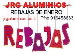 Rebajas de enero aluminio-pvc-mamparas de ducha