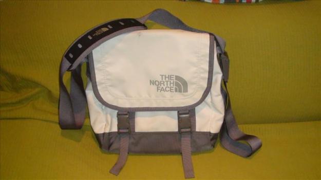 Bolso Messenger blanco de the Noth Face