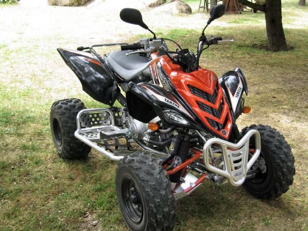 YAMAHA RAPTOR 700 I EL, NARANJA Y NEGRO, jul. 2007