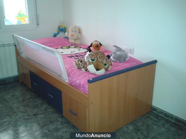 VENDO CAMA ALTA PARA NIÑOS/AS