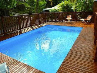 Bungalow : 4/6 personas - piscina - pointe noire  basse terre  guadalupe