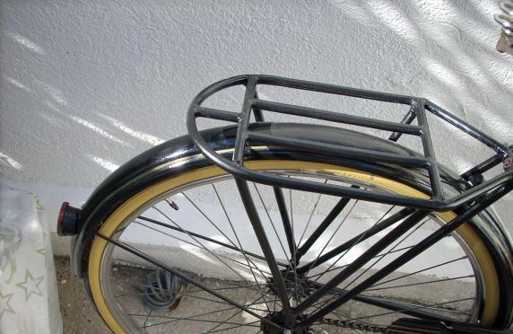 Portabultos para bicicletas antiguas