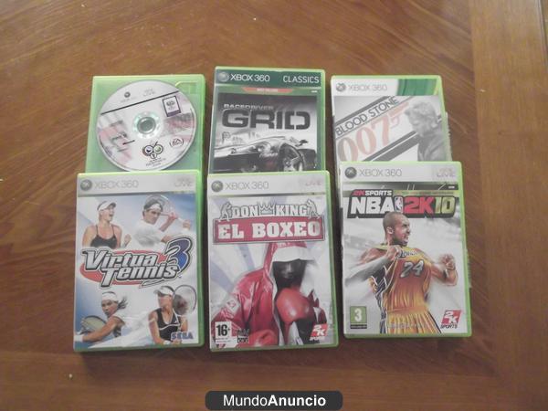 varios juegos xbox 360