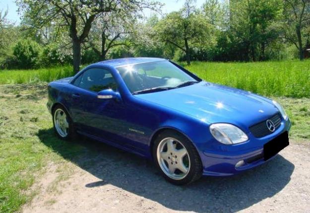 2003 Mercedes-Benz SLK 200 Kompressor Azul