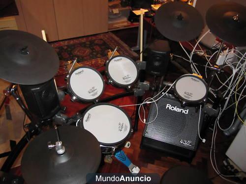 ROLAND TD-12KX V-DRUM KIT + PM-30 + EXTRAS