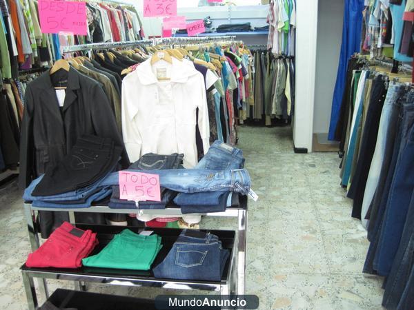 TIENDA DE ROPA CASINUEVA DE MARCA (ZARA, LEVIS, HM, TOMMY...,)