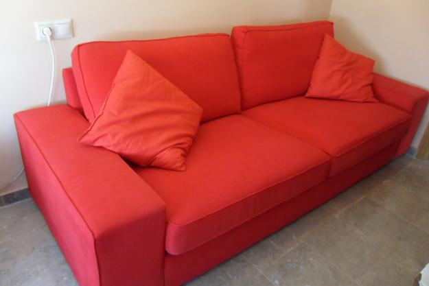 Vendo Sofa Rojo Pasion