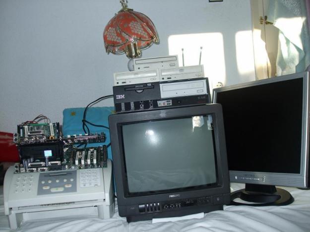 CASI DE REGALO CPU_PIV, TELEVISOR, MONITORES, FAXMODEM Y MAS 100€ MADRID