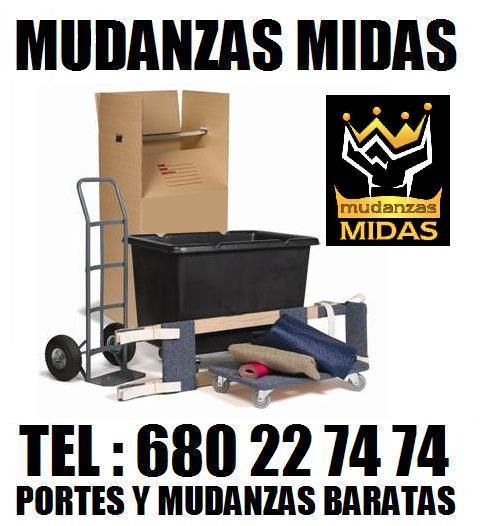 Portes baratos en madrid680 22 74 74mudanzas de todo tipo y medida