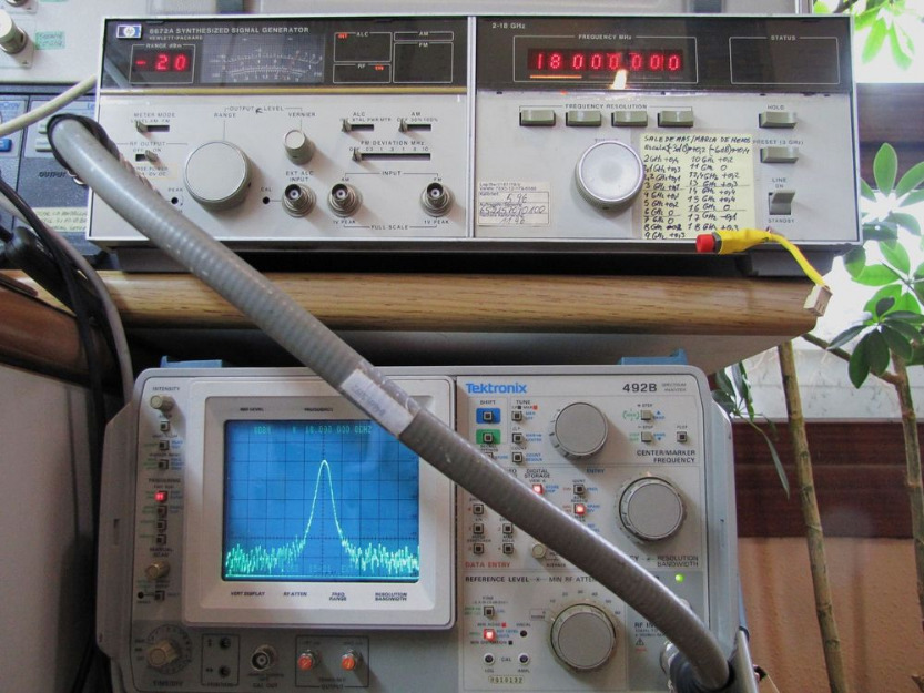 Tektronix 492b - 50 khz to 21ghz