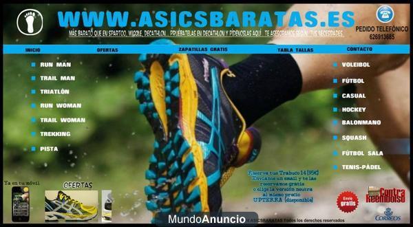 -- LAS ASICS MÁS BARATAS DE INTERNET ... NIMBUS, KAYANO, TRABUCO...