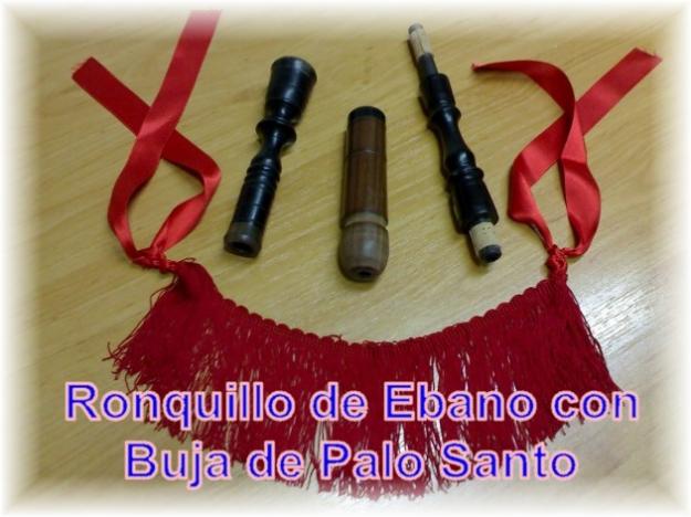 VENDO RONQUILLO DE EBANO-PALO SANTO PARA GAITA