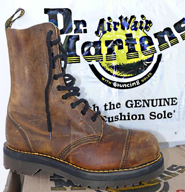 botas martens vintage, originales made in england, NUEVAS