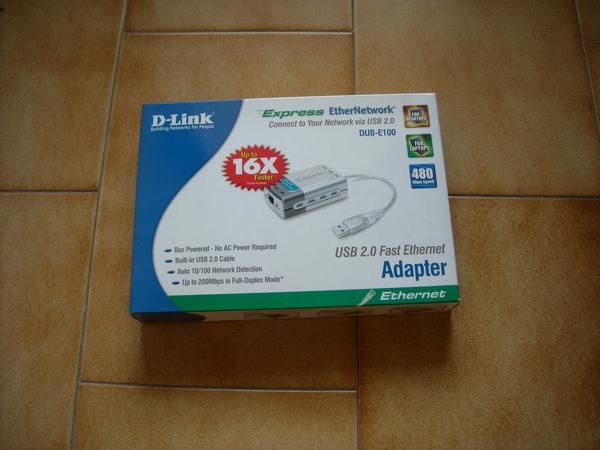 USB 2.0 Fast Ethernet (conversor usb a ethernet)