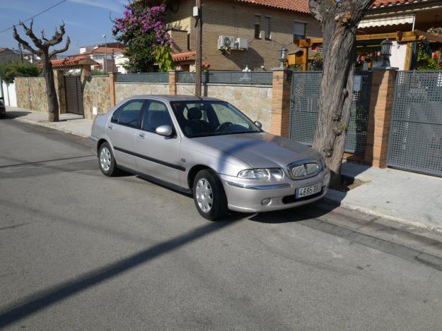 coche rover 45 gris