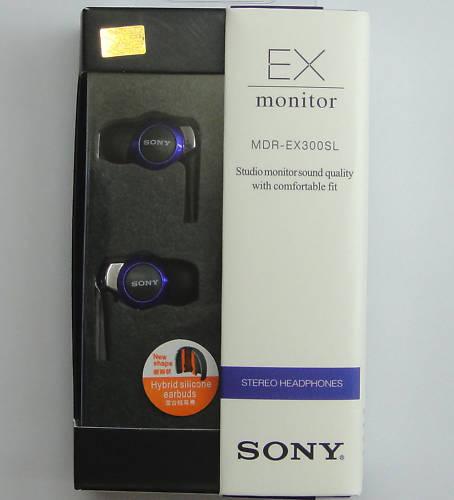 SONY  MDR-EX300SL  AURICULARES  ALTA  FIDELIDAD  NUEVO