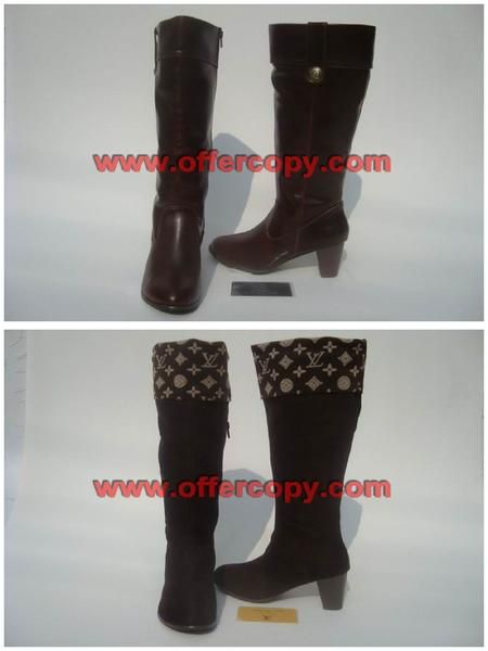 Botas de alta calidad de las mujeres, las mujeres botas altas, botas de Chanel, botas de LV,  www.offercopy.com