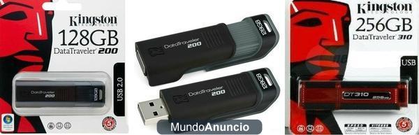 •••••Pen drive de 64,128 y 256 gb de almacenamiento •••••