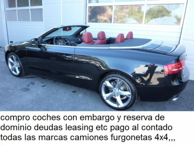 compro coches con embargo y rserva de dominio deudas leasing 622696260..,,