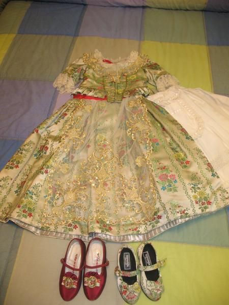 Traje de Fallera 2/3 años