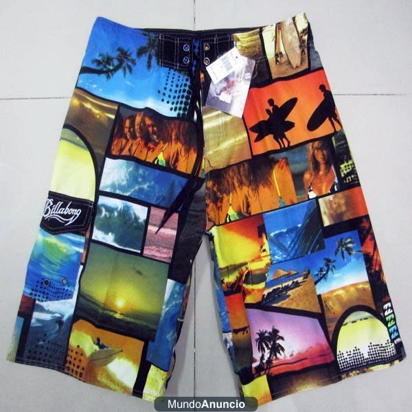 www.futbolmoda.com vendo mejores calidad  Bañadores billabong, Quiksilver, DC 10eur