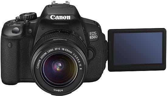 Canon eos 650d + 18-55 is ii + pack