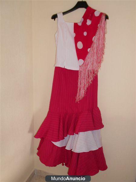 Traje de gitana -  vestido de flamenca