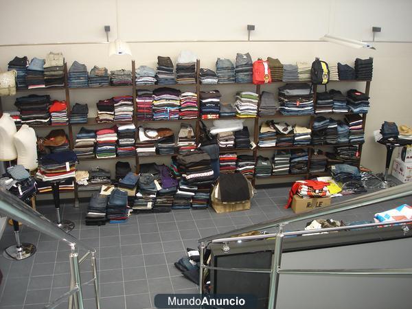 STOCK DE 6.700 PRENDAS ROPA DE MARCA. LOTES. STOCKS. EXPORT. OUTLET.