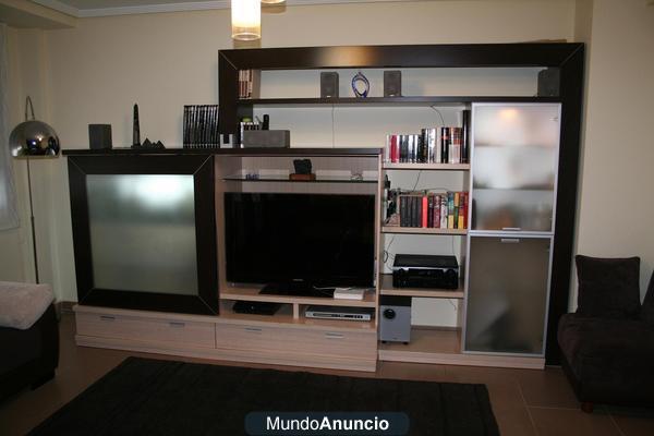 MUEBLE SALÓN MODERNO. 3,47M. DE LARGO.