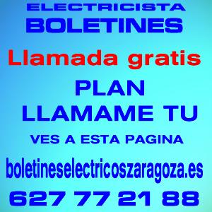 627772188 llamada gratis para boletines electricos zaragoza