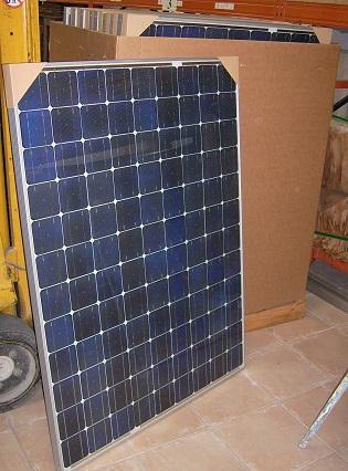 Placas solares fotovoltaicas