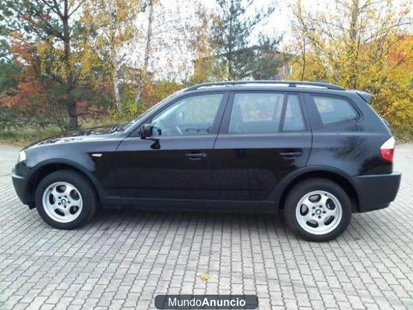 BMW X3 2.0D AÑO 2006 NEGRO MANUAL 6V XDRIVE