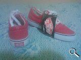 Vans Era rojas talla 36