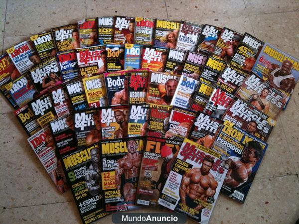 Lote de Revistas de Fitness