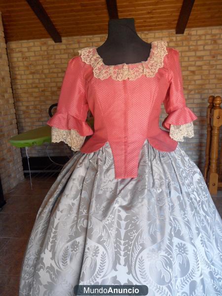 TRAJE FALLERA SIGLO XVIII