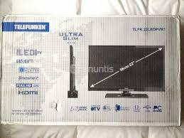 TV Led ultraplana 22'' telefunken en caja original sin abrir.