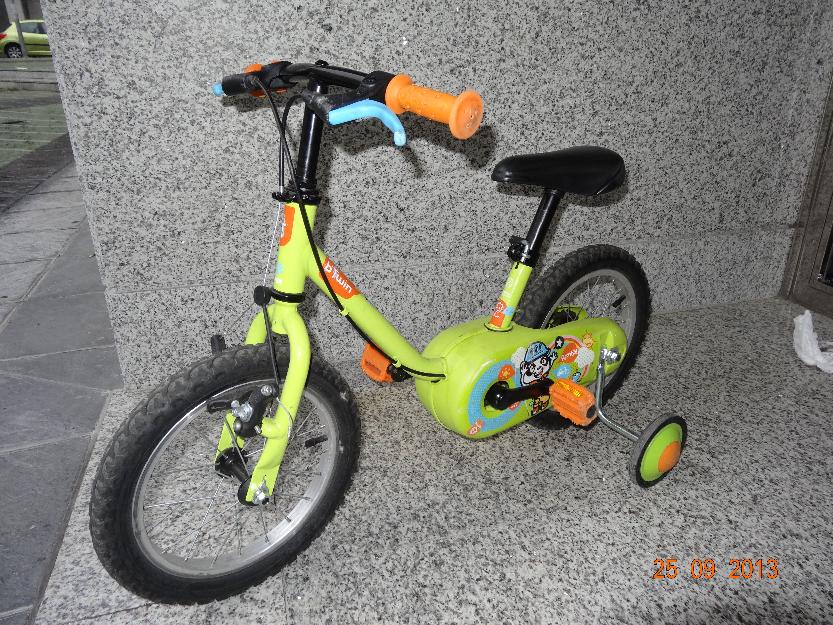 Bicicleta iniciación niñ@ 3-4 años