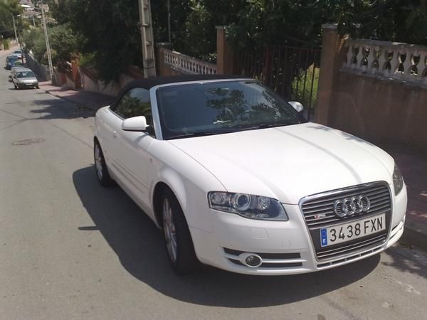 vendo a4 cabrio blanco diesel