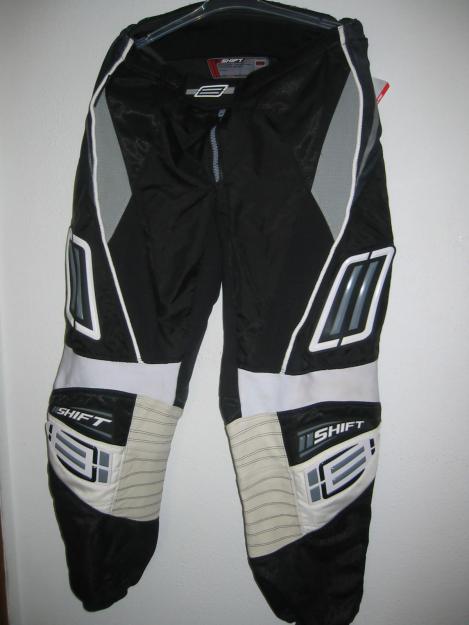 PANTALON CROSS/ ENDURO/QUAD MARCA SHIFT NEGRO NUEVO 100 EUROS