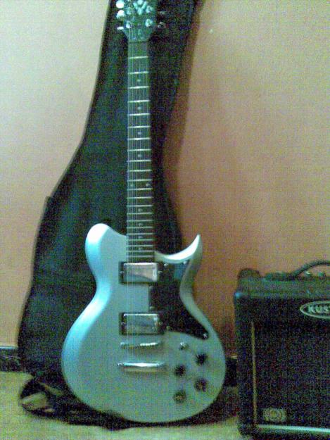 Vendo guitarra washburn wi-64/pm y accesorios