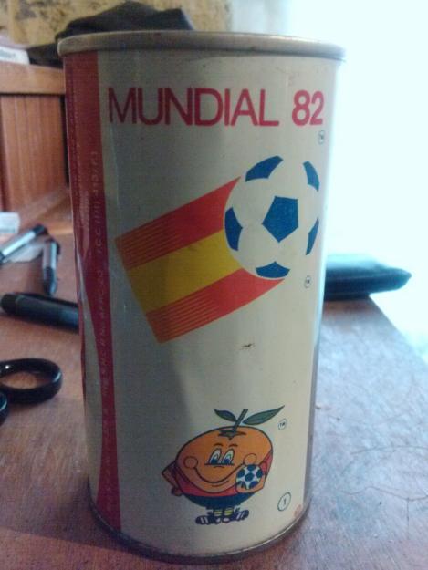Lata Cola-Cola España '82 (Naranjito)