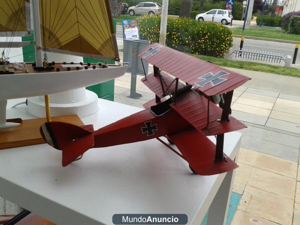 maqueta avion baron rojo