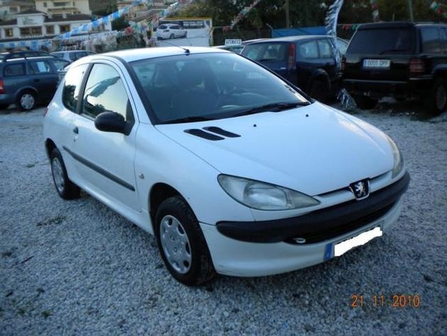 PEUGEOT 206  1.4 XR WWW.INMOCOCHES.COM