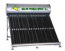 SISTEMA SOLAR  DE  AGUA CALIENTE, SISTEMA DE GRAVEDAD  DE ACERO INOXIDABLE  150L