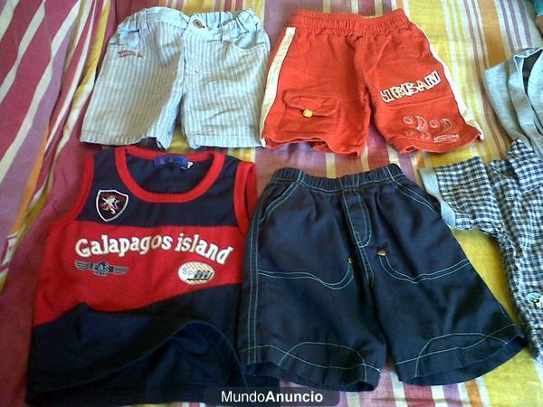 Lote de ropa niño talla 12-18meses verano (5piezas=5€)