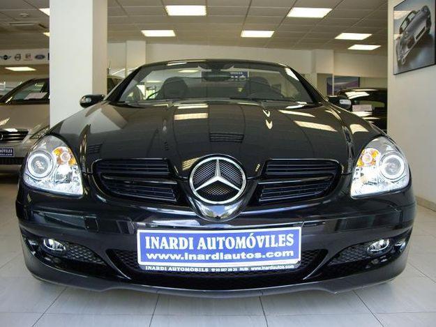 Mercedes Benz SLK 200 K Automático, GPS, Piel, Xenón,  FULL EQUIP!!  Negro