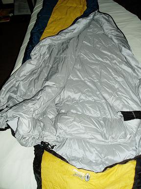 SACO DE DORMIR  SHERPA OUTDDOOR DE PLUMAS