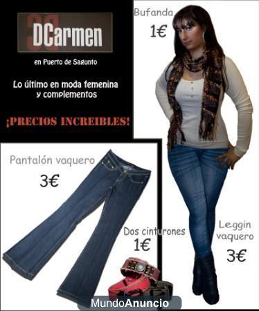 VENTA DE MODA FEMENINA A PARTICULARES Y AL POR MAYOR