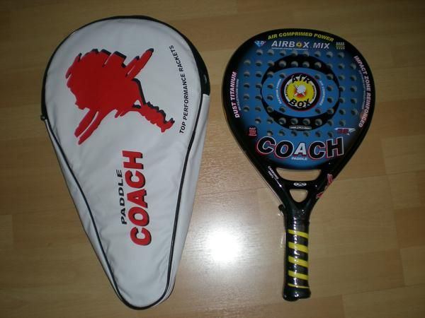 VENDO PALA PADEL COACH AIRBOX MIX AZUL