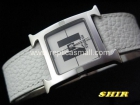 HERMES HORA - H - ALL WHITE Leather Watches HEW4805 - mejor precio | unprecio.es